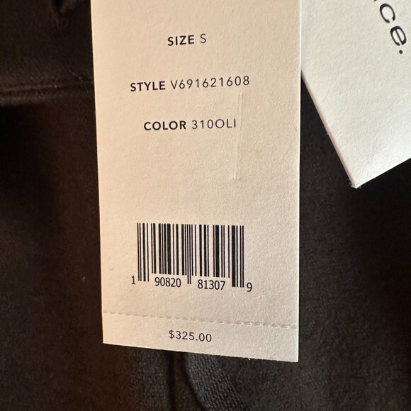 Vince dark olive green wool blend pull on pants. NWT. Size S. - Picture 4 of 7